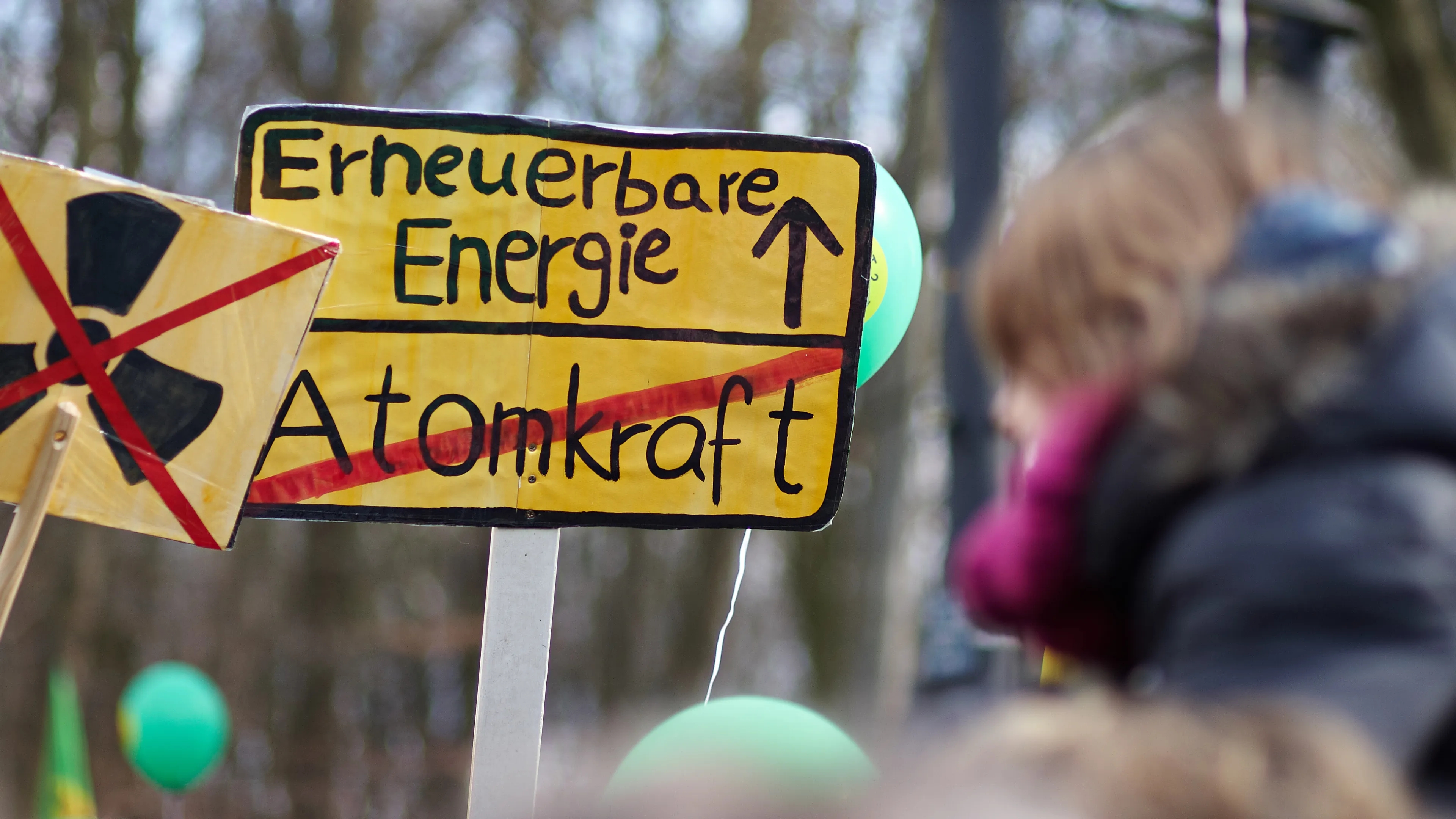 Demo gegen Atomkraft