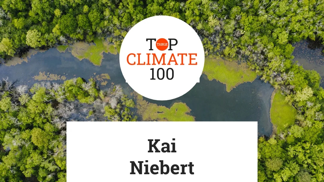 Bebilderung Kai Niebert unter den Top 100 Köpfen von table.climate