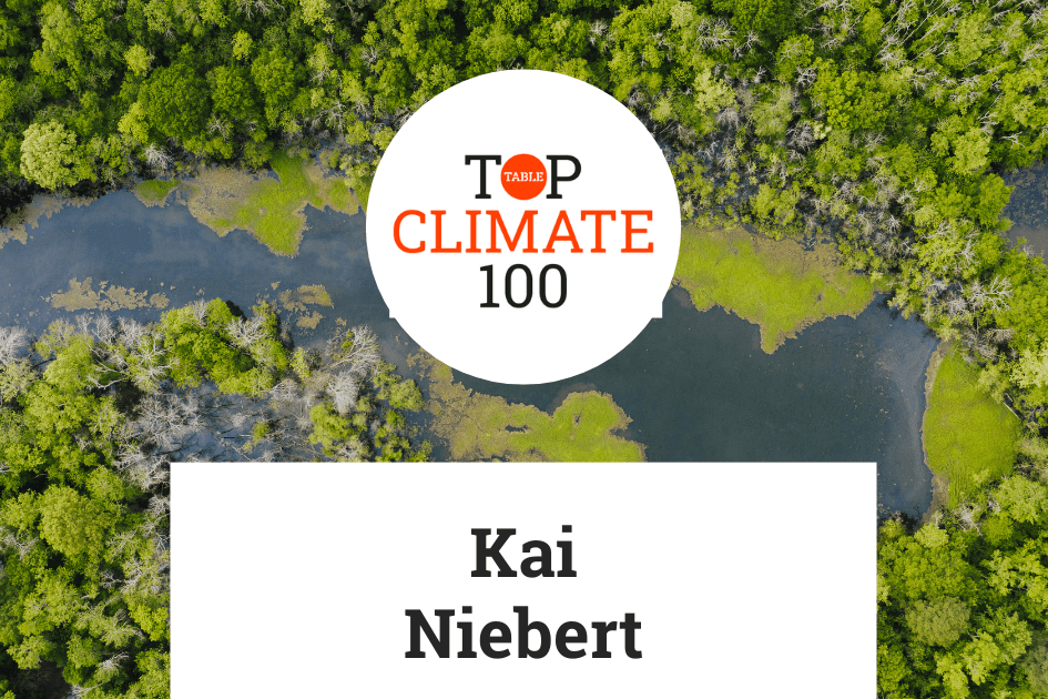 Bebilderung Kai Niebert unter den Top 100 Köpfen von table.climate